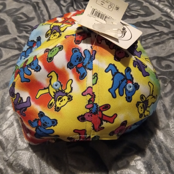 Grateful Dead Hat Tie-Dyed Dead Bears NEW - Picture 4 of 15